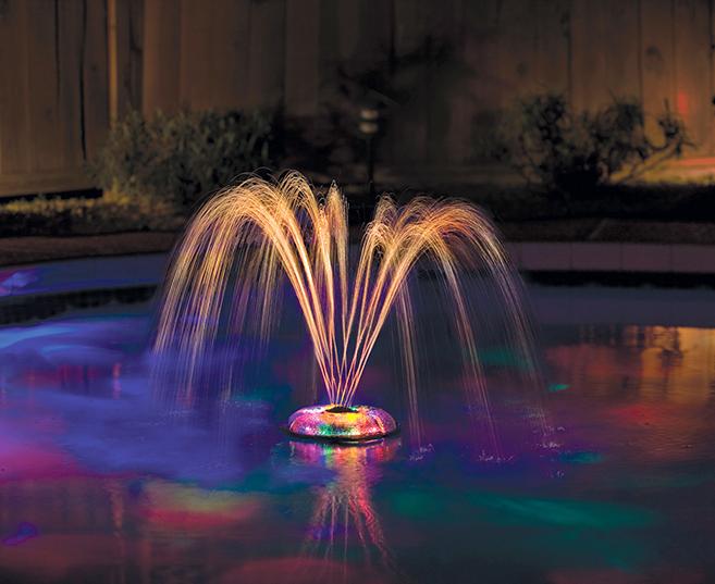 Game 3567 Underwater Light Show and Fountain Swimming